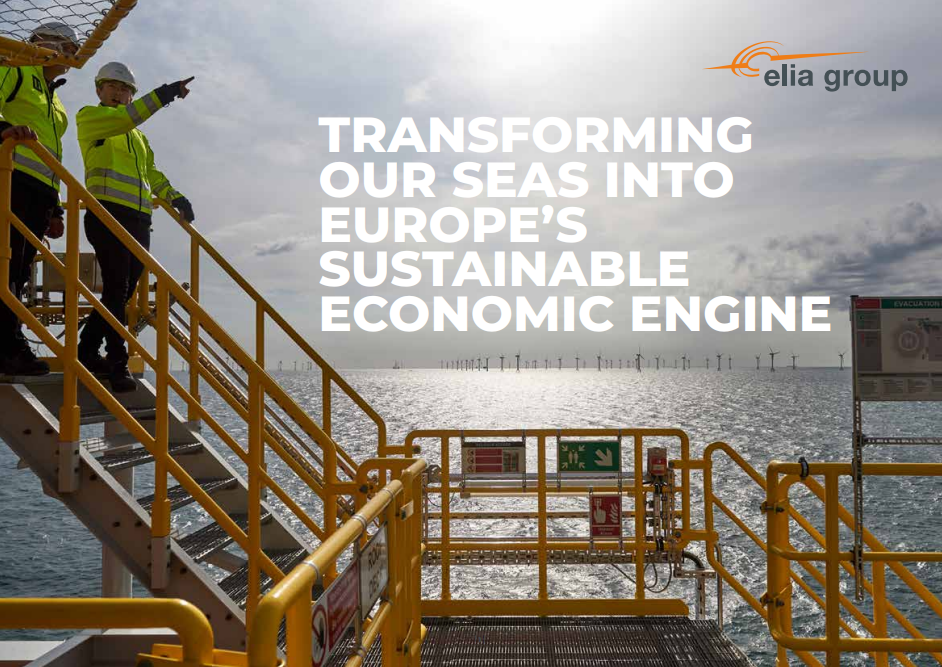 Transforming our seas into Europe’s sustainable economic engine brochure cover